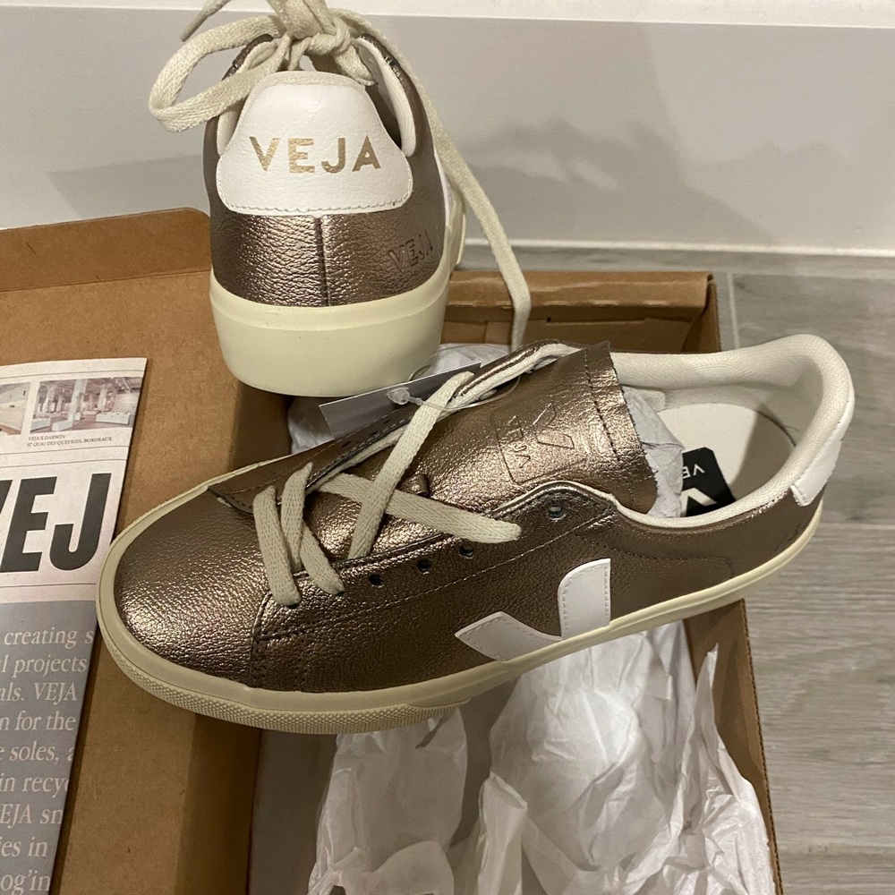 COPY - Metallic Veja Sneakers